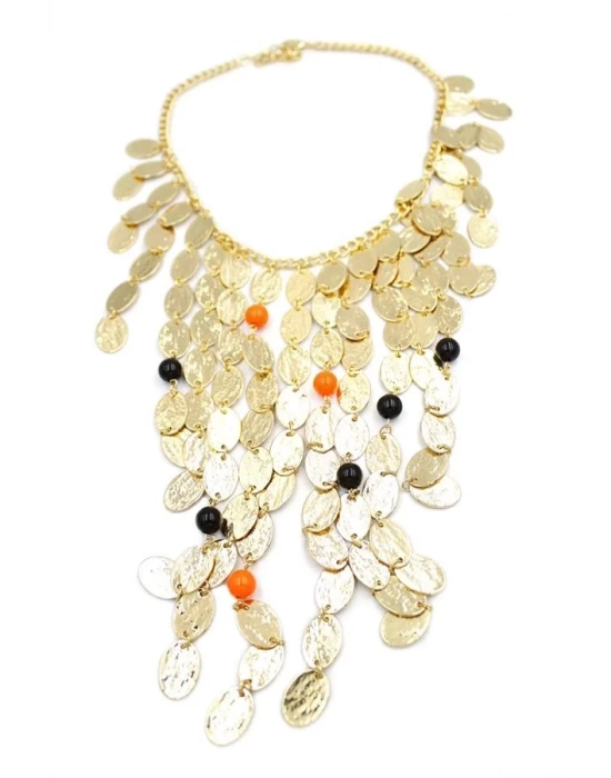 Pullu Kolye - Altın