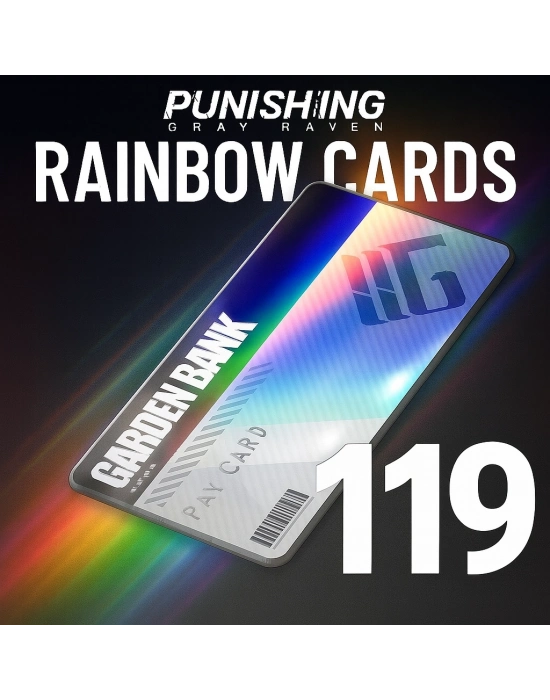 Punishing Gray Raven 119 Rainbow Cards