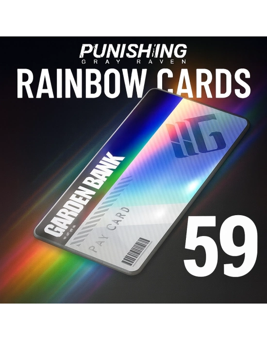 Punishing Gray Raven 59 Rainbow Cards