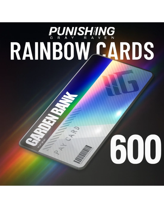 Punishing Gray Raven 600 Rainbow Cards