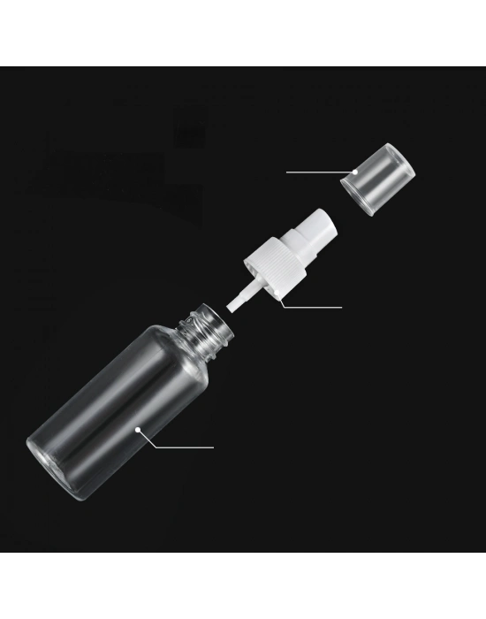 Püskürtücü Boş Sprey Şişe 100 Ml 2 Adet