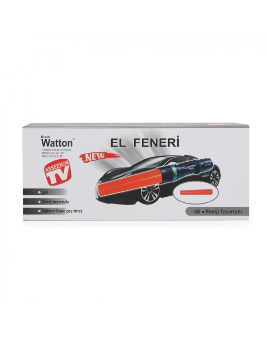 Q5 Led Güçlü Pilli El Feneri Wt-267