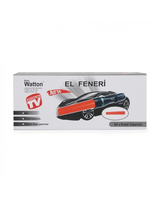 Q5 Led Güçlü Pilli El Feneri  Wt-267