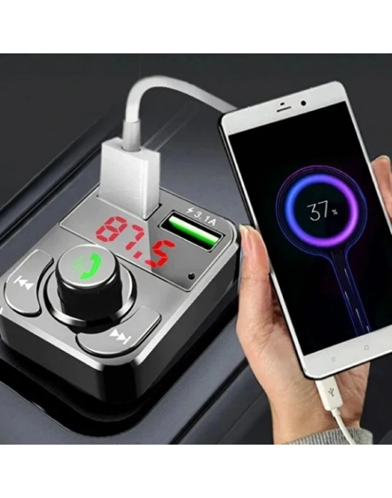 QC 3.1A USB & PD /TF FM Transmitter