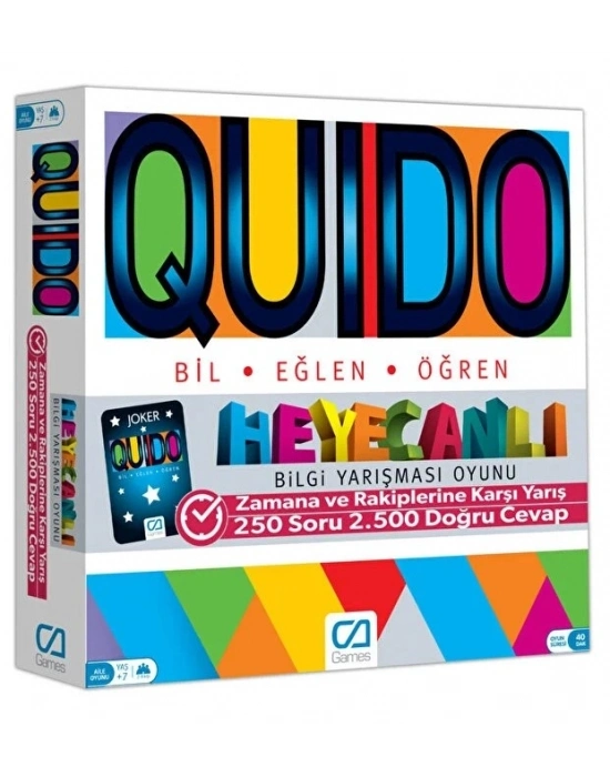 QUIDO BOARD GAME