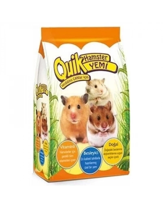 Quik Hamster Kemirgen Yemi 500 Gr
