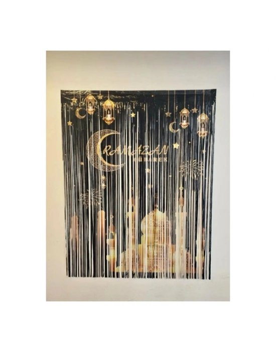 Ramazan Metalize Perde Süs