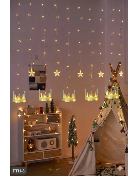 Ramazan Perde LED Işık 3 Metre