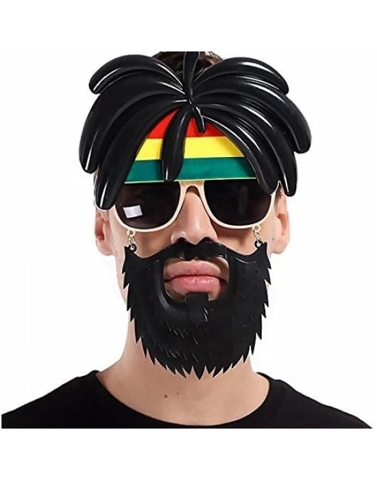 Rasta Peruklu Bob Marley Parti Gözlüğü