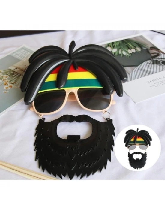 Rasta Peruklu Bob Marley Parti Gözlüğü