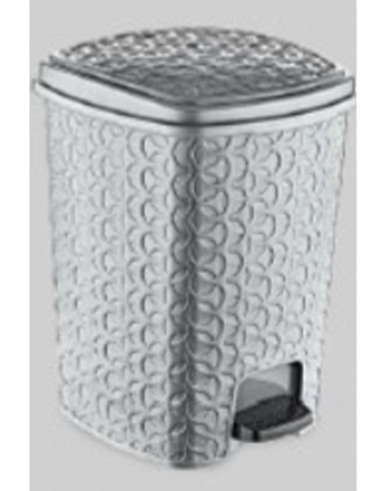 Rattan Star Pedallı Çöp Kovası 12 Lt. Royaleks-E248