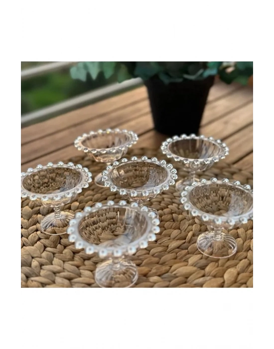 Rayan Petra 6lı Boncuklu Ayaklı Sunumluk