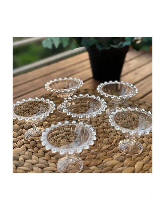 Rayan Petra 6lı Boncuklu Ayaklı Sunumluk