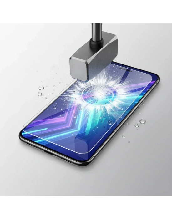 Realme C21 Ekran Koruyucu Kırılmaz Cam Şeffaf Cam