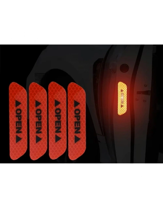 Reflektif Araç Kapı Stickerı