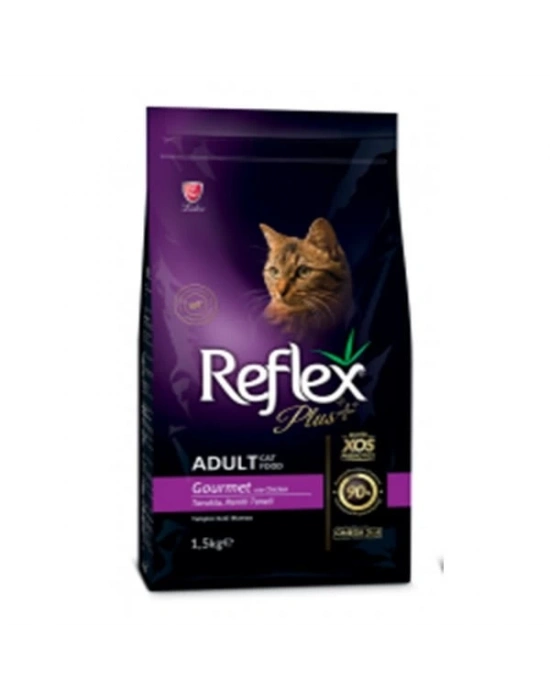 Reflex Plus Gourmet Tavuklu Yetişkin Kedi Maması 1.5 Kg
