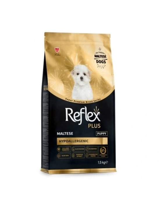 Reflex Plus Hypoallergenic Maltese Tavuklu Yavru Köpek Maması 1.5 Kg