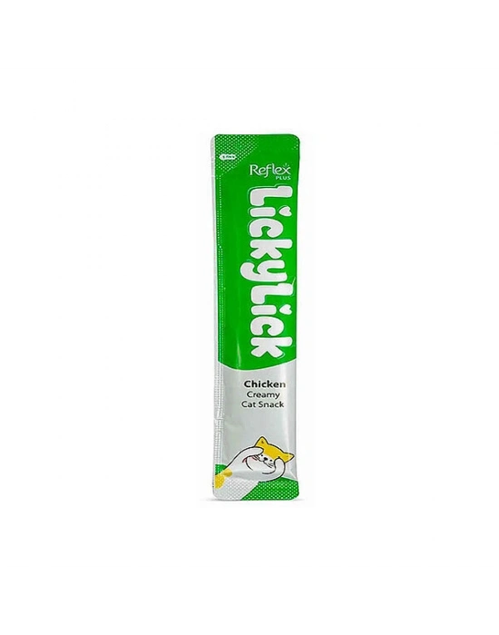 Reflex Plus Licky Lick Tavuklu Sıvı Kedi Ödülü 15 Gr