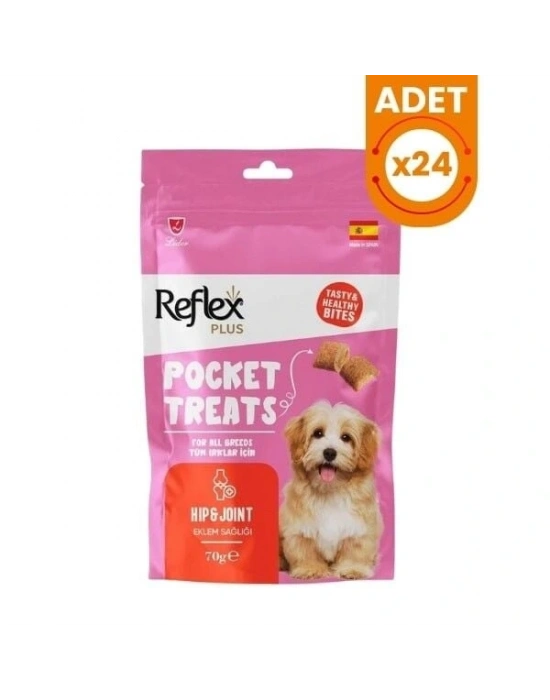 Reflex Plus Pocket Treats Eklem Sağlığı için Köpek Ödül Maması 70 Gr 1 Adet