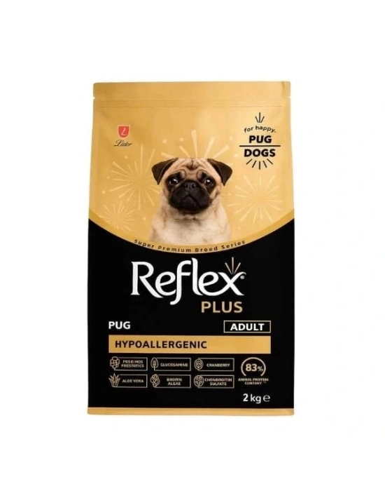 Reflex Plus Pug Hypoallergenic Tavuklu Yetişkin Köpek Maması 2 Kg