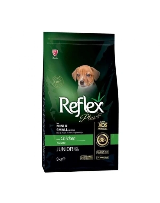 Reflex Plus Puppy Tavuklu Küçük Irk Yavru Köpek Maması 3 Kg