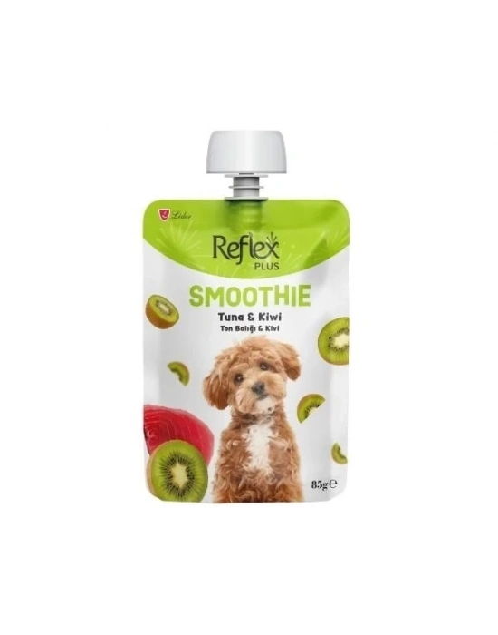 Reflex Plus Smoothie Ton Balıklı ve Kivili Sıvı Yetişkin Köpek Ödül Maması 1 Adet 85 Gr
