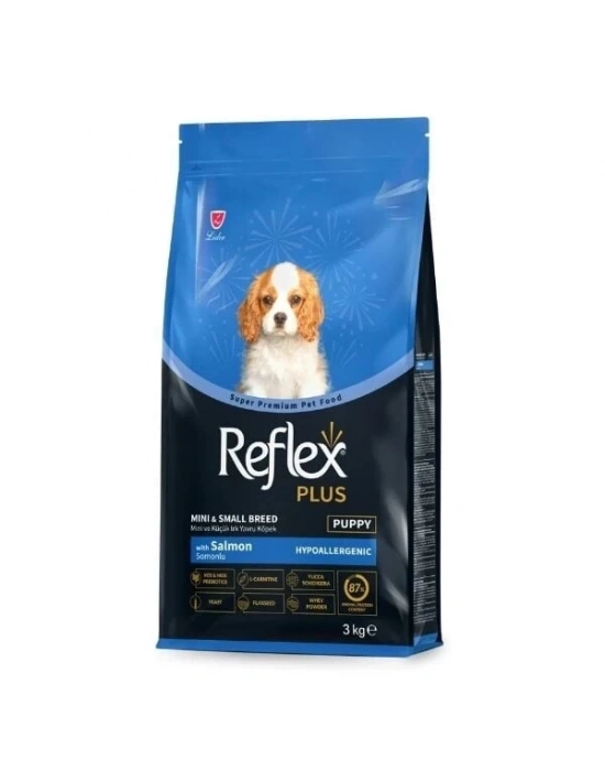 Reflex Plus Somonlu Mini ve Küçük Irk Yavru Köpek Maması 3 Kg