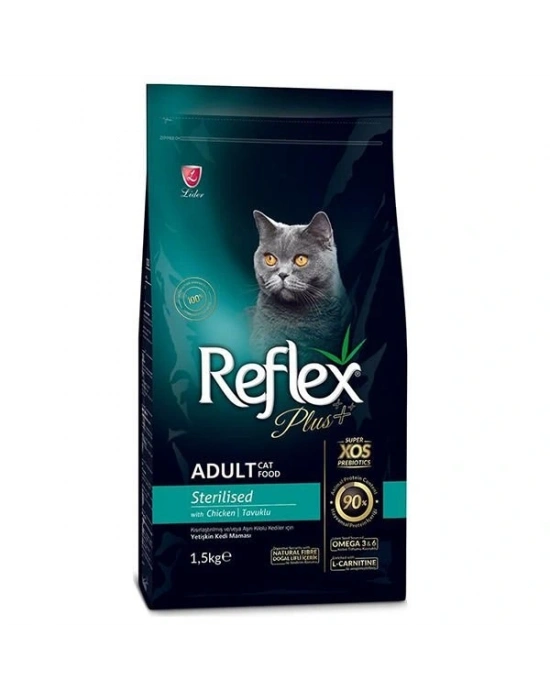 Reflex Plus Tavuklu Yetişkin Kısırlaştırılmış Kedi Maması 1.5 Kg