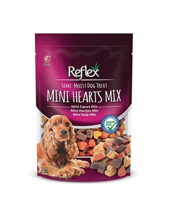Reflex Semi Moist Mini Kalp Mix Köpek Ödül Maması 1 Adet 150 Gr