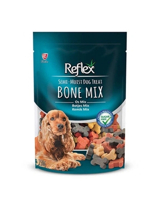 Reflex Semi Moist Mini Mix Kemik Köpek Ödülü 1 Adet 150 Gr