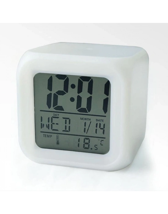 Renk Değiştiren Küp Saat