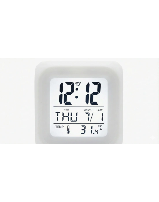 Renk Değiştiren Küp Saat