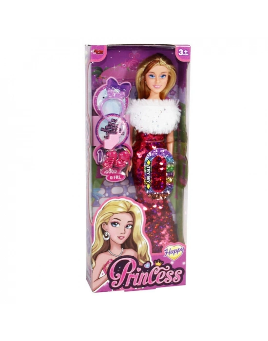 Renk Değiştiren Prenses Bebek 30 cm - 66772 - Pembe