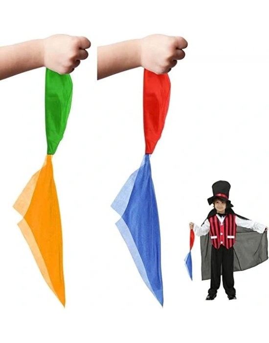 Renk Değiştiren Sihirli Mendil Sihirbazlık Oyunu