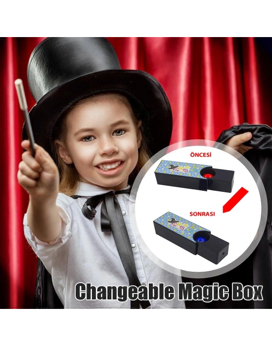 Renk Değiştiren Sihirli Top Oyunu – Sihirbazlık Gösteri Kutusu