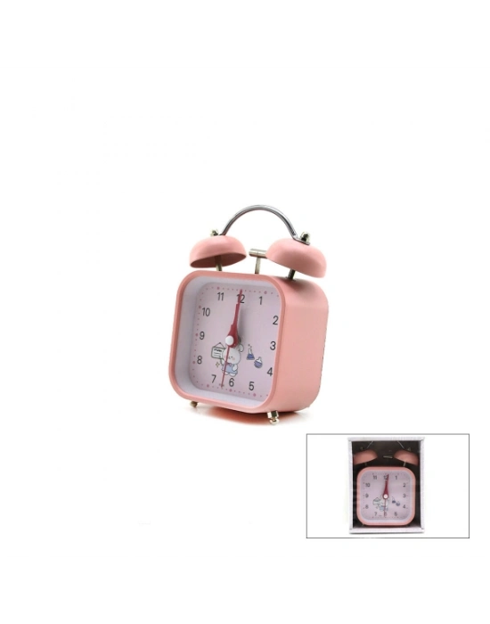 Renkli Kare Masa Çalar Saati