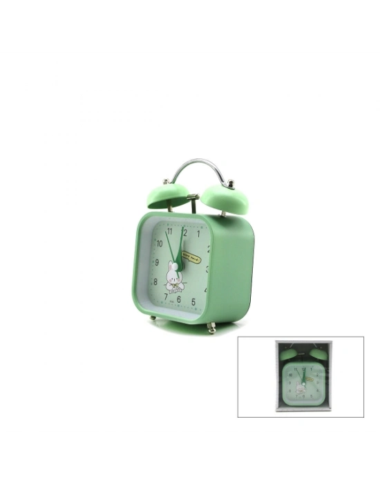 Renkli Kare Masa Çalar Saati