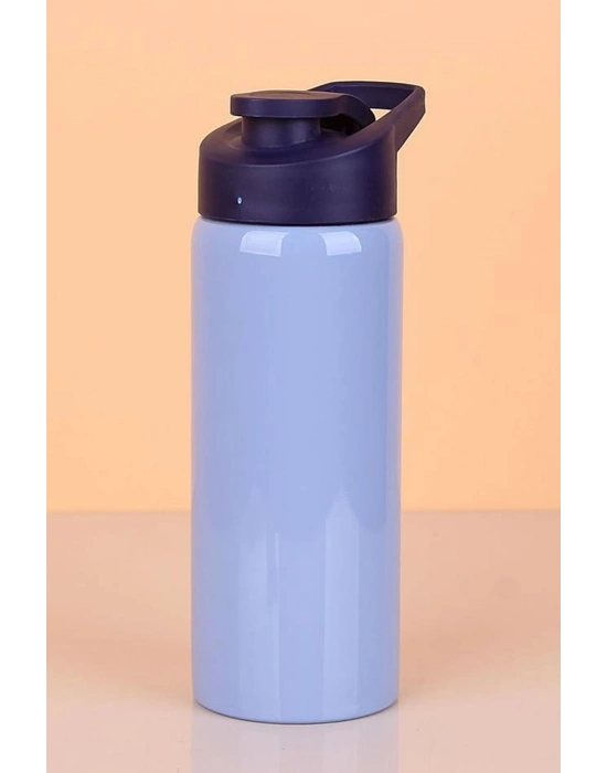 Renkli Matara 20 cm Metal 600 Ml. Royaleks-BİE-15-0047