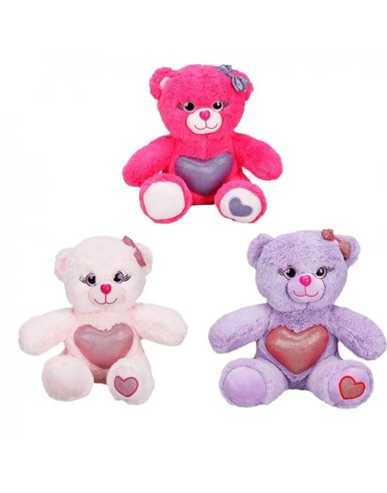 ® Renkli Sevimli Peluş Ayıcık 26 cm.  1 Adet Fiyatıdır