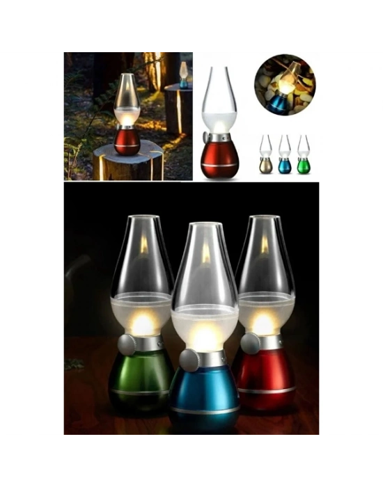 Retro Gaz Lambası Tasarımlı LED Lamba