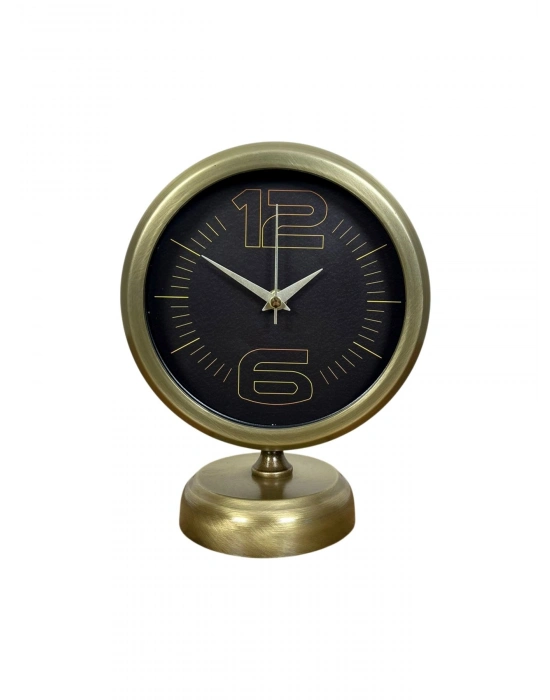 ® Retro Modern Tasarım 25 x 20 Cm Metal Masa Saati