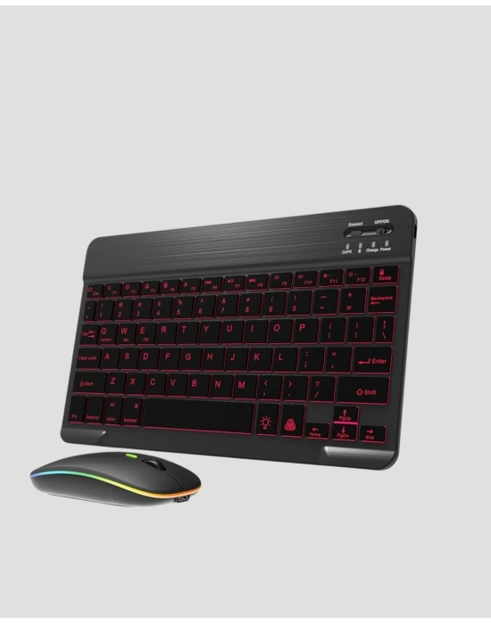 RGB Aydınlatmalı Q Klavye Türkçe Karakter Destekli