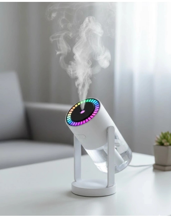 ® RGB Işıklı Hava Nemlendirici Ultrasonik Teknoloji ve Portatif Tasarım