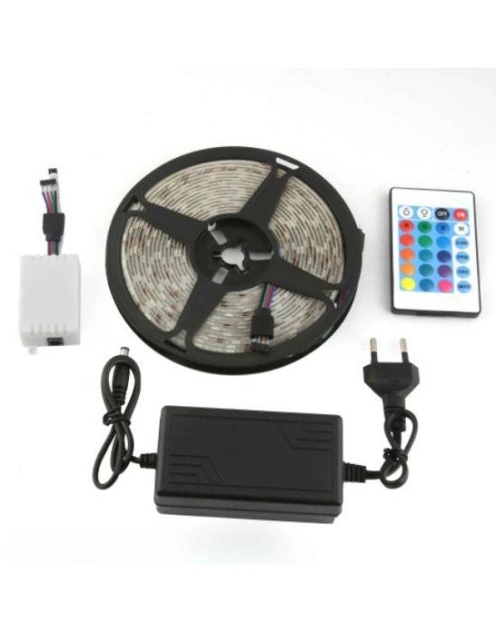 RGB Şerit 54 LED Kumandalı USB Bağlantılı