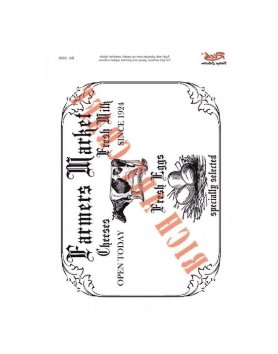 ® Rich 1334 Vintage Kolay Transfer 23x33 cm