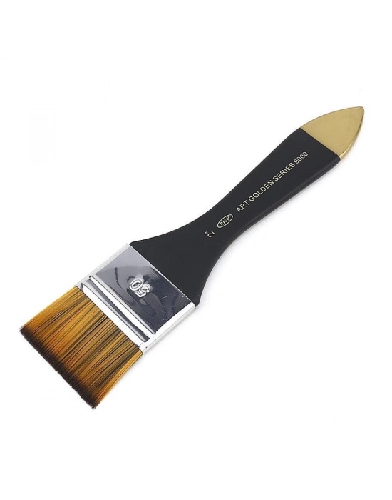 ® Rich Art Golden Zemin Fırçası No 2 9000 Seri Sarı Uç 5 cm