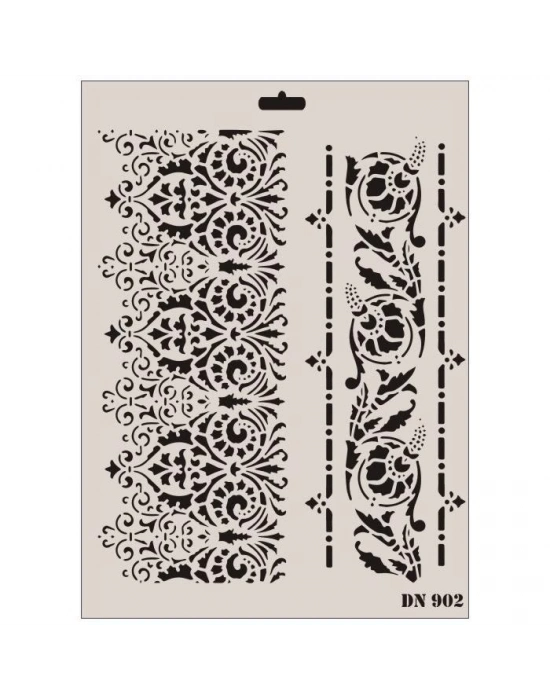 ® Rich Dantel Seri DN-902 Stencil 35x25 cm