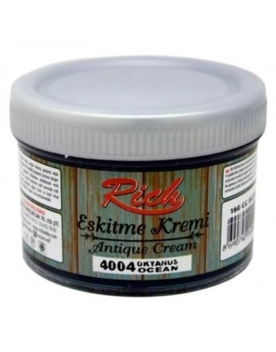 ® Rich Eskitme Kremi 4004 Okyanus 150 cc Antique Cream