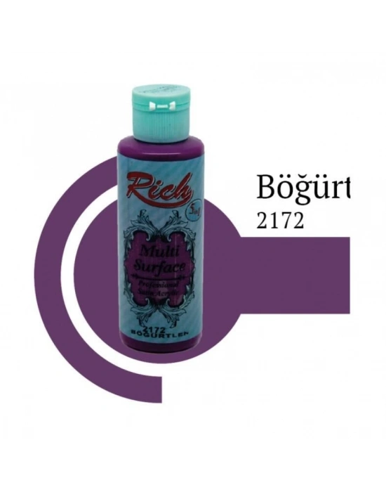 ® Rich Multi Surface 2172 Böğürtlen Akrilik Boya 120 cc