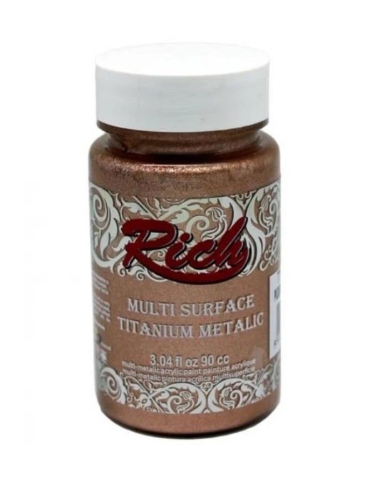 ® Rich Multi Surface Titanium 2530 Pudra Pembe Metalik 90 cc